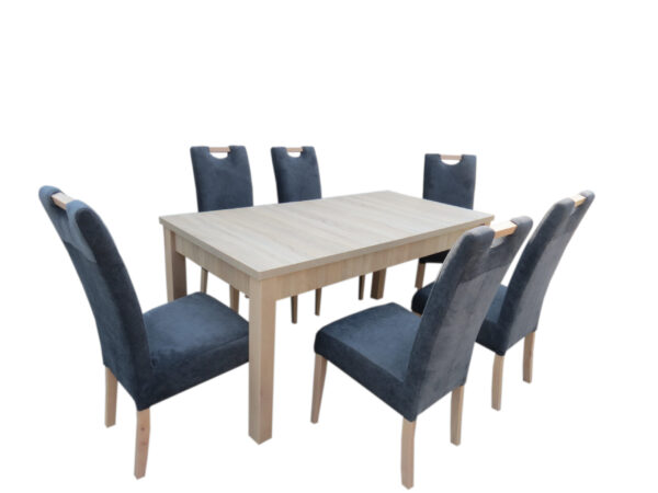 Stół Davidof + 6 krzeseł